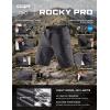 imageCQR Mens Quick Dry Stretch Hiking Cargo Shorts Lightweight Water Resistant Tactical Casual Golf amp Outdoor with PocketsRocky Aero Flex Jet Grey