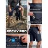 imageCQR Mens Quick Dry Stretch Hiking Cargo Shorts Lightweight Water Resistant Tactical Casual Golf amp Outdoor with PocketsRocky Aero Flex Pristine Navy