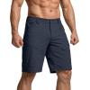 imageCQR Mens Quick Dry Stretch Hiking Cargo Shorts Lightweight Water Resistant Tactical Casual Golf amp Outdoor with PocketsRocky Aero Flex Pristine Navy