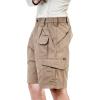 imageCQR Mens Quick Dry Stretch Hiking Cargo Shorts Lightweight Water Resistant Tactical Casual Golf amp Outdoor with PocketsZero Tundra