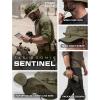 imageCQR Mens Tactical Boonie Hat Breathable Packable Sun Hat for Hunting Hiking Fishing Shooting and Outdoor ActivitiesSentinel Soil Green