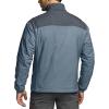 imageCQR Mens Lightweight Warm Insulated Jacket Windproof Water Resistant Winter Active Coat for Hiking Work Outdoor TacticalFrame Shadow Grey  Stone Blue