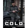 imageCQR Mens Lightweight Warm Insulated Jacket Windproof Water Resistant Winter Active Coat for Hiking Work Outdoor TacticalLayer Black  Shadow Grey