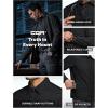imageCQR Mens Lightweight Warm Insulated Jacket Windproof Water Resistant Winter Active Coat for Hiking Work Outdoor TacticalLayer Black