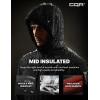 imageCQR Mens Lightweight Warm Insulated Jacket Windproof Water Resistant Winter Active Coat for Hiking Work Outdoor TacticalLightweight Black