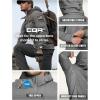 imageCQR Mens Lightweight Warm Insulated Jacket Windproof Water Resistant Winter Active Coat for Hiking Work Outdoor TacticalLightweight Charcoal
