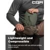 imageCQR Mens Lightweight Warm Insulated Jacket Windproof Water Resistant Winter Active Coat for Hiking Work Outdoor TacticalLightweight Olive