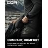 imageCQR Mens Lightweight Warm Insulated Jacket Windproof Water Resistant Winter Active Coat for Hiking Work Outdoor TacticalVeil Black