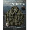 imageCQR Mens Lightweight Warm Insulated Jacket Windproof Water Resistant Winter Active Coat for Hiking Work Outdoor TacticalVeil Soil Green