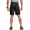 imageCQR Mens Stretch Utility Shorts Lightweight Quick Dry Casual Shorts Hiking Golf Cargo Shorts with Zipper PocketsSedona Camo Utility Camo Black