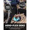 image:imageCQR Mens Quick Dry Tactical Pants Water Resistant Outdoor Pants Lightweight Stretch Cargo Work Hiking PantsRocky Alpine WBelt Black