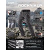 image:imageCQR Mens Quick Dry Tactical Pants Water Resistant Outdoor Pants Lightweight Stretch Cargo Work Hiking PantsRocky Alpine WBelt Jet Grey
