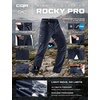 image:imageCQR Mens Quick Dry Tactical Pants Water Resistant Outdoor Pants Lightweight Stretch Cargo Work Hiking PantsRocky WBelt Pristine Navy