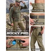 image:imageCQR Mens Quick Dry Tactical Pants Water Resistant Outdoor Pants Lightweight Stretch Cargo Work Hiking PantsRocky WBelt Tan