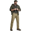 image:imageCQR Mens Quick Dry Tactical Pants Water Resistant Outdoor Pants Lightweight Stretch Cargo Work Hiking PantsRocky WBelt Tan