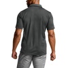 image:imageCQR Mens Quick Dry Tactical Polo Shirt Lightweight Breathable Performance Polo Short Sleeve UPF 50 Outdoor Golf ShirtFrost Basic Charcoal