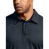 image:imageCQR Mens Quick Dry Tactical Polo Shirt Lightweight Breathable Performance Polo Short Sleeve UPF 50 Outdoor Golf ShirtFrost Basic Navy