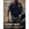 image:imageCQR Mens Quick Dry Tactical Polo Shirt Lightweight Breathable Performance Polo Short Sleeve UPF 50 Outdoor Golf ShirtFrost Basic Navy