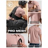 image:imageCQR Mens Quick Dry Tactical Polo Shirt Lightweight Breathable Performance Polo Short Sleeve UPF 50 Outdoor Golf ShirtFrost Essential Ash Pink