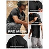 image:imageCQR Mens Quick Dry Tactical Polo Shirt Lightweight Breathable Performance Polo Short Sleeve UPF 50 Outdoor Golf ShirtFrost Essential Black