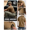 image:imageCQR Mens Quick Dry Tactical Polo Shirt Lightweight Breathable Performance Polo Short Sleeve UPF 50 Outdoor Golf ShirtFrost Essential Coyote