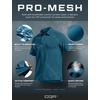 image:imageCQR Mens Quick Dry Tactical Polo Shirt Lightweight Breathable Performance Polo Short Sleeve UPF 50 Outdoor Golf ShirtFrost Essential Dark Teal