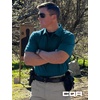 image:imageCQR Mens Quick Dry Tactical Polo Shirt Lightweight Breathable Performance Polo Short Sleeve UPF 50 Outdoor Golf ShirtFrost Essential Dark Teal