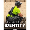 image:imageCQR Mens Quick Dry Tactical Polo Shirt Lightweight Breathable Performance Polo Short Sleeve UPF 50 Outdoor Golf ShirtFrost Essential Neon Yellow