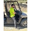 image:imageCQR Mens Quick Dry Tactical Polo Shirt Lightweight Breathable Performance Polo Short Sleeve UPF 50 Outdoor Golf ShirtFrost Essential Neon Yellow