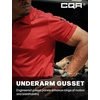 image:imageCQR Mens Quick Dry Tactical Polo Shirt Lightweight Breathable Performance Polo Short Sleeve UPF 50 Outdoor Golf ShirtFrost Essential Red