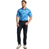 image:imageCQR Mens Quick Dry Tactical Polo Shirt Lightweight Breathable Performance Polo Short Sleeve UPF 50 Outdoor Golf ShirtFrost Essential Reef