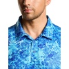 image:imageCQR Mens Quick Dry Tactical Polo Shirt Lightweight Breathable Performance Polo Short Sleeve UPF 50 Outdoor Golf ShirtFrost Essential Reef