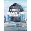 image:imageCQR Mens Quick Dry Tactical Polo Shirt Lightweight Breathable Performance Polo Short Sleeve UPF 50 Outdoor Golf ShirtFrost Essential Scale Charcoal