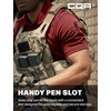 image:imageCQR Mens Quick Dry Tactical Polo Shirt Lightweight Breathable Performance Polo Short Sleeve UPF 50 Outdoor Golf ShirtFrost Essential Wine