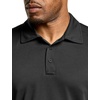 image:imageCQR Mens Quick Dry Tactical Polo Shirt Lightweight Breathable Performance Polo Short Sleeve UPF 50 Outdoor Golf ShirtFrost Pro Black