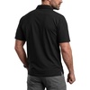image:imageCQR Mens Quick Dry Tactical Polo Shirt Lightweight Breathable Performance Polo Short Sleeve UPF 50 Outdoor Golf ShirtVeilflex Black
