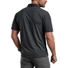 image:imageCQR Mens Quick Dry Tactical Polo Shirt Lightweight Breathable Performance Polo Short Sleeve UPF 50 Outdoor Golf ShirtVeilflex Charcoal Earth