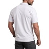image:imageCQR Mens Quick Dry Tactical Polo Shirt Lightweight Breathable Performance Polo Short Sleeve UPF 50 Outdoor Golf ShirtVeilflex White